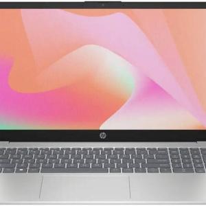 HP 15-FD2050WM Laptop, 15.6" FHD IPS Display, Intel Core Ultra 5 225U Processor, 8GB RAM, 512GB SSD, Intel Graphics, English Keyboard, Windows 11 Home, Silver | D4JK5UA#ABA