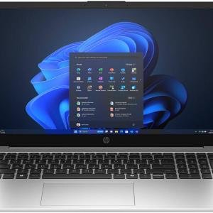 HP 250R G10 Laptop, 15.6" FHD AG Display, Intel Core 5 120U, 16GB RAM, 512GB SSD, Intel Graphics, English Keyboard, No OS, Turbo Silver | DN6W3ET