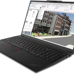Lenovo ThinkPad P16s Gen 5 Workstation Laptop, 16" WUXGA IPS Display, Intel Core Ultra 7 356H, 32GB RAM, 1TB SSD, NVIDIA RTX Pro 1000 Blackwell 8GB, English-Arabic K/B, Win11Pro, Black | 21XE001YGR