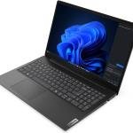 Lenovo V15 G5 IRL Laptop, 15.6" FHD TN Display, Intel Core i3-1315U Processor, 8GB RAM, 512GB SSD, Intel UHD Graphics, Non-backlit, English EU, No OS, Business Black | 83GW007WRI