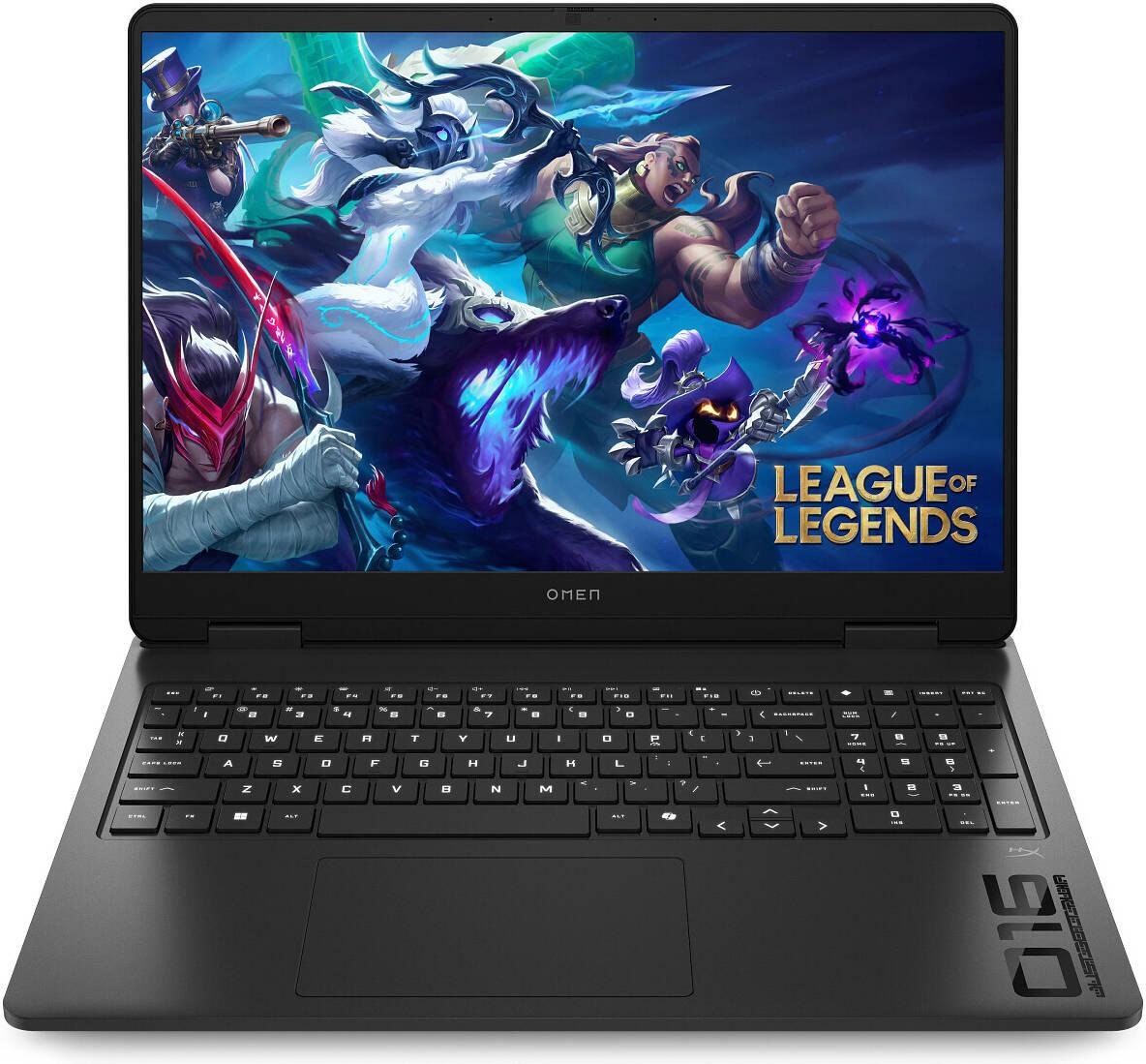 HP OMEN Slim 16-an0021ne Gaming Laptop, 16" 2K 165Hz IPS Display, Intel Core Ultra 7 255H, 16GB RAM, 1TB SSD, GeForce RTX 5060 8GB, Backlit Keyboard, No OS, Shadow Black | D13PYEA
