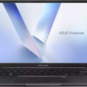 ASUS Vivobook 14 M1405 Laptop, 14" WUXGA IPS Display, AMD Ryzen 5 150, 16GB RAM, 512GB SSD, AMD Radeon Graphics, English-Arabic K/B, Windows 11 Home, Indie Black | 90NB1851-M00370