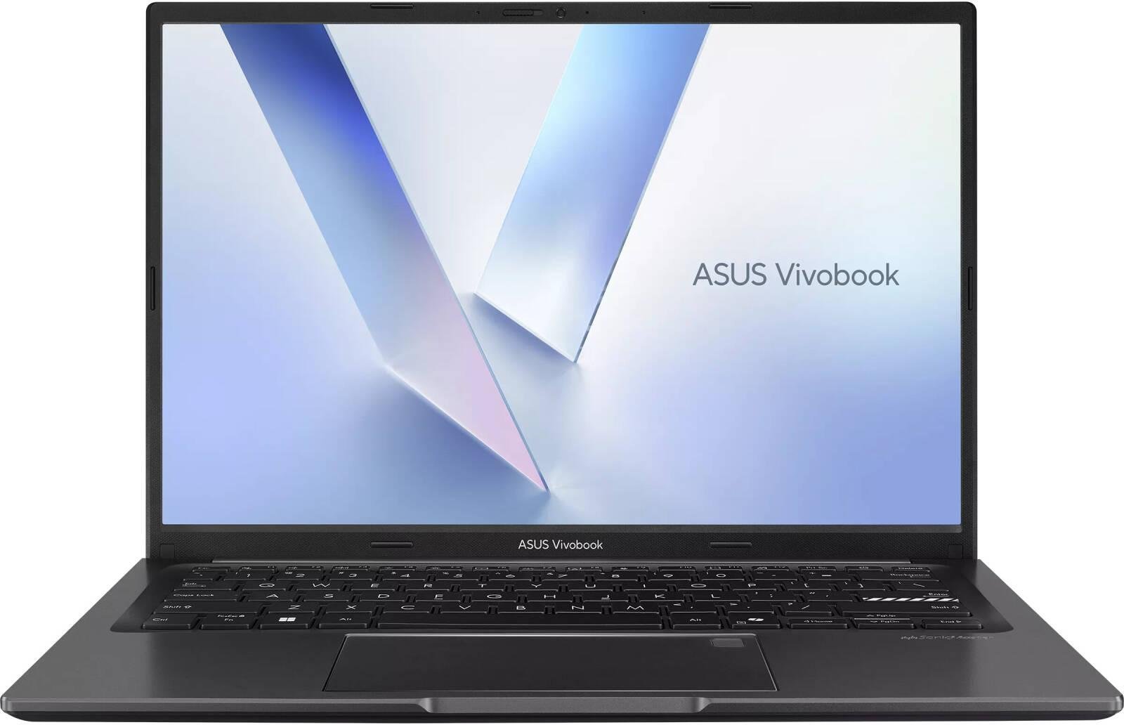 ASUS Vivobook 14 M1405 Laptop, 14" WUXGA IPS Display, AMD Ryzen 5 150, 16GB RAM, 512GB SSD, AMD Radeon Graphics, English-Arabic K/B, Windows 11 Home, Indie Black | 90NB1851-M00370