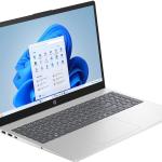 HP 15-fc0146dx Laptop, 15.6" FHD Touch Display, AMD Ryzen 5 7520U, 8GB RAM, 512GB SSD, AMD Radeon Graphics, English Keyboard, Windows 11 Home, Natural Silver | C0CL9UA