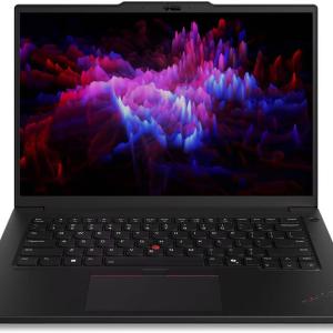 Lenovo ThinkPad P14s Gen 6 Laptop, 14.5" WUXGA IPS 60Hz Display, Intel Core Ultra 7 255H, 16GB RAM, 512GB SSD, NVIDIA RTX PRO 500 Blackwell 6GB, English-Arabic K/B, No OS, Black | 21QTS21400