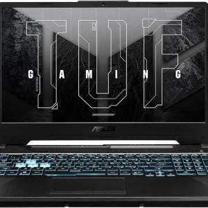 ASUS TUF Gaming A15 Laptop With 15.6-Inch Display, AMD Ryzen 7-7435HS, 8GB RAM, 512GB SSD, NVIDIA GeForce RTX 2050 - 4GB Graphics Card, Windows 11 Home English/Arabic, Black | FA506NFR-HN004W
