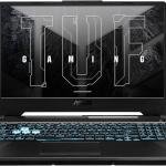 ASUS TUF Gaming A15 Laptop With 15.6-Inch Display, AMD Ryzen 7-7435HS, 8GB RAM, 512GB SSD, NVIDIA GeForce RTX 2050 - 4GB Graphics Card, Windows 11 Home English/Arabic, Black | FA506NFR-HN004W