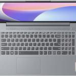 Lenovo IdeaPad Slim 3 15IRU8 Laptop, 15.6" FHD TN Display, Intel Core i3-1315U, 8GB RAM, 256GB SSD, Intel UHD Graphics, English-Arabic Keyboard, No OS, Arctic Grey | 82X700BTAX