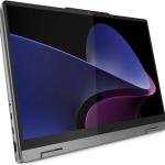 Lenovo IdeaPad 5 2-in-1 14IRH9 Laptop, 14" WUXGA OLED Touch Display, Intel Core i7-13620H, 16GB RAM, 1TB SSD, Intel UHD Graphics, English-Arabic Keyboard, Windows 11, Luna Grey | 83KX003YAX