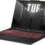 ASUS TUF A16 FA607NUQ-RL048 Gaming Laptop, 16" WUXGA 144Hz Display, AMD Ryzen 7 170, 16GB RAM, 512GB SSD, GeForce RTX 4050 6GB GPU, Backlit Chiclet Keyboard, NO OS, Mecha Gray | 90NR0QF3-M003F0