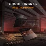 ASUS TUF Gaming A15 FA506NF Gaming Laptop, 15.6" FHD 144 Hz Display, AMD Ryzen 5 7535HS CPU, 8GB RAM, 512GB SSD, NVIDIA GeForce RTX 2050 4GB, Backlit ENG-ARB K/B, Win11 Home, Gray | 90NR0JE7-M00450