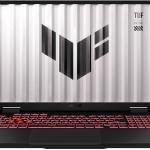 ASUS TUF Gaming A16 FA608PM Laptop, 16" WUXGA IPS 165Hz Display, AMD Ryzen 9 8940HX, 16GB RAM, 1TB SSD, GeForce RTX 5060 8GB GPU, English-Arabic K/B, Win11Home, Jaeger Gray | 90NR0MC1-M003X0