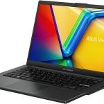 ASUS Vivobook Go 14 Laptop, 14.0" FHD 16 9 Display, AMD Ryzen 5 7520U, 8GB DDR5 RAM, 512GB M.2 NVMe SSD, AMD Radeon Graphics, ENG-ARB Keyboard, Windows 11, Mixed Black | E1404FA-NK185W