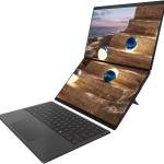 ASUS Zenbook DUO UX8407AA Copilot+ Laptop, 14" 3K OLED 144Hz Touch Display, Intel Core Ultra 7 355, 32GB RAM, 1TB SSD, Intel Graphics, English-Arabic K/B, Win11, Moher Gray | 90NB16V1-M00W40