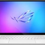 ASUS ROG Zephyrus G16 GU605 Gaming Laptop, 16" 2.5K OLED 240Hz Display, Intel Core Ultra 9 285H, 64GB RAM, 1TB SSD, GeForce RTX 5070 Ti 12GB, English-Arabic KB, Win11, Platinum White | 90NR0LZ6-M00BD0