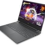 HP Victus 15-fa2024nia Gaming Laptop, 15.6" FHD IPS 144Hz Display, Intel Core i7-14650HX, 16GB RAM, 512GB SSD, GeForce RTX 4050 6GB GPU, Englsih Keyboard, No OS, Mica Silver | C34VSEA#BH5