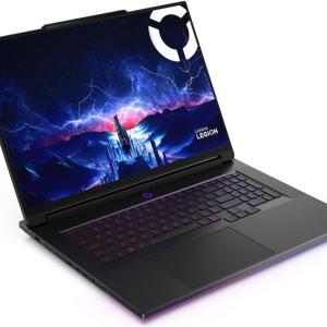 Lenovo Legion 9 18IAX10 Gaming Laptop, 18" WQUXGA IPS 440Hz Display, Intel Core Ultra 9 275HX, 64GB RAM, 4TB SSD, GeForce RTX 5090 24GB, English (UK) K/B, No OS, Eclipse Black | 83EY0004PS