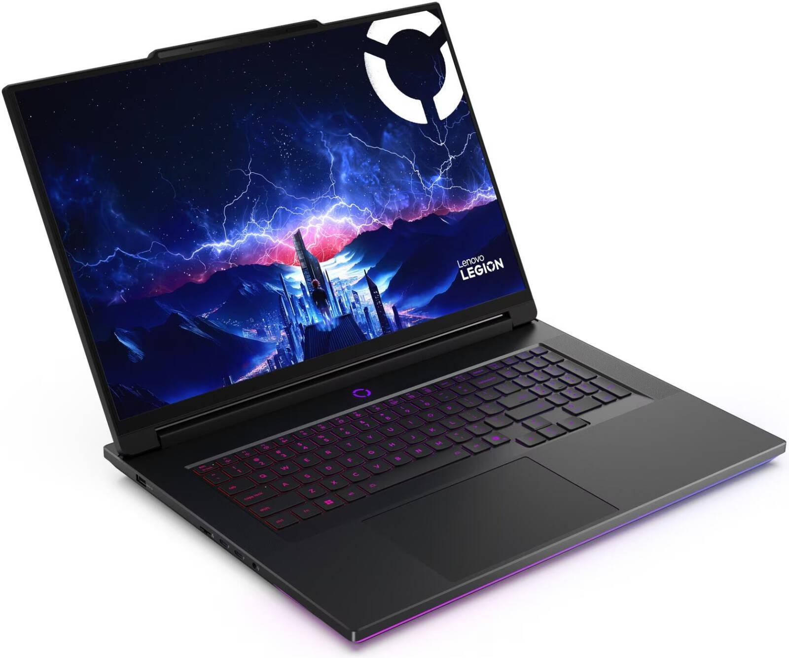 Lenovo Legion 9 18IAX10 Gaming Laptop, 18" WQUXGA IPS 440Hz Display, Intel Core Ultra 9 275HX, 64GB RAM, 4TB SSD, GeForce RTX 5090 24GB, English (UK) K/B, No OS, Eclipse Black | 83EY0004PS