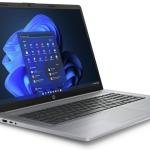 HP 470 G9 Laptop, 17.3" FHD IPS Display, Intel Core i7-1255U Processor, 8GB RAM, 512GB SSD, GeForce MX550 2GB Laptop GPU, English Keyboard, No OS, Asteroid Silver | 6S7D5EABH5