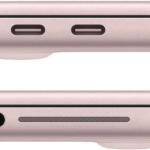 Apple MacBook Neo Laptop, 13" Liquid Retina Display, A18 Pro Chip, 6-Core CPU, 5-Core GPU, 16-Core Neural Engine Processor, 8GB RAM, 256GB SSD, MacOS, ENG-ARB Keyboard, Blush | MHFH4AB/A