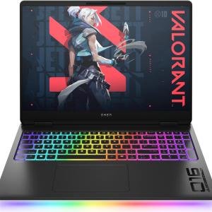HP OMEN MAX 16-ah0028ne Gaming Laptop, 16" WQXGA IPS 240Hz Display, Intel Core Ultra 9 275HX, 32GB RAM, 2TB SSD, GeForce RTX 5070 Ti 12GB GPU, Windows 11 Home, Shadow Black | D13P9EA