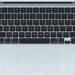 Apple MacBook Air Laptop, 13.6" Liquid Retina Display, M4 Chip with 10-Core CPU, 10-Core GPU, 16-Core Neural Engine, 24GB RAM, 2TB SSD, English K/B, MacOS, Sky Blue | Z1H80015K