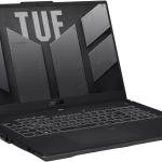 ASUS TUF F17 FX707VJ-HX031 Gaming Laptop, 17.3" FHD IPS 144Hz Display, Intel Core 5 210H Processor, 16GB RAM, 1TB SSD, GeForce RTX 3050 6GB, ENG US K/B, No OS, Mecha Gray | 90NR0MY5-M001B0