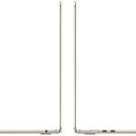 Apple MacBook Air Laptop, 15.3" Liquid Retina Display, M5 Chip, 10-Core CPU, 10-Core GPU, 16 Core Neural Engine, 16GB RAM, 1TB SSD, MacOS, English Keyboard, Starlight | MDVE4
