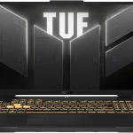 ASUS FX607VU TUF Gaming F16 Laptop, 16" WUXGA Display, Intel Core 5 210H, 16GB RAM, 512GB SSD, GeForce RTX 4050 6GB GPU, ENG-ARB Keyboard, Windows 11, Mecha Gray | 90NR0N06-M006X0