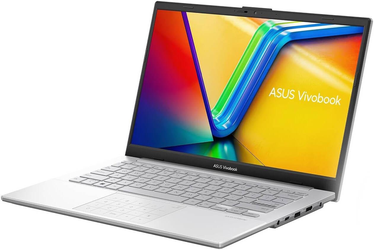 ASUS Vivobook Go 14 Laptop, 14.0" FHD Nano Edge Display, Intel Core i3-N305, 8GB DDR4 RAM, 256 GB SSD, Intel Iris Xe Graphics, ENG-ARB Keyboard, Windows 11 | E1404GA-NK039W