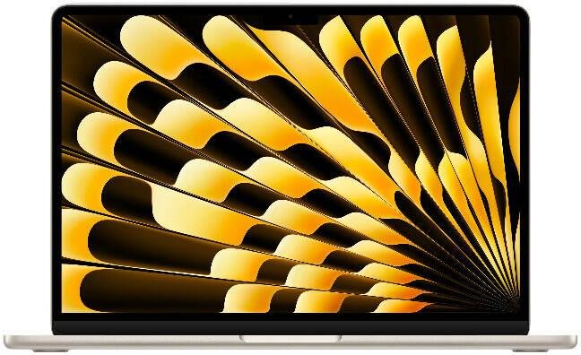 Apple MacBook Air Laptop, 13.6" Liquid Retina Display, M5 Chip, 10-Core CPU, 8-Core GPU, 16 Core Neural Engine, 16GB RAM, 512GB SSD, MacOS, English Keyboard, Starlight | MDHA4