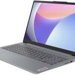 Lenovo IdeaPad Slim 3 15IRH8 Laptop, 15.6" FHD IPS Display, Intel Core i5-13420H, 8GB RAM, 512GB SSD, Intel UHD Graphics, English (UK) Keyboard, No OS, Arctic Grey | 83EM003RPS