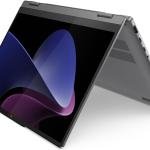 Lenovo IdeaPad 5 2-in-1 14IRH9 Laptop, 14" WUXGA OLED Touch Display, Intel Core i7-13620H, 16GB RAM, 1TB SSD, Intel UHD Graphics, English-Arabic Keyboard, Windows 11, Luna Grey | 83KX003YAX