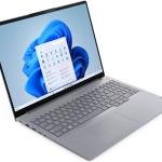 Lenovo ThinkBook 16 G8 IAL Laptop, 16" WUXGA IPS Display, Intel Core Ultra 7 255H Processor, 16GB RAM, 512GB SSD, Intel Arc 140T GPU, English (UK) Keyboard, No OS, Arctic Grey | 21SK0030GP