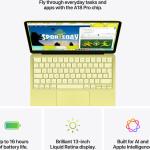 Apple MacBook Neo Laptop, 13" Liquid Retina Display, A18 Pro Chip, 6-Core CPU, 5-Core GPU, 16-Core Neural Engine, 8GB RAM, 512GB SSD, MacOS, English Keyboard with Touch ID, Citrus | MHFE4
