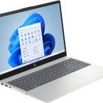 HP 15-fd0131wm Laptop, 15.6" FHD Anti-Glare Display, Intel Core i3-N305, 8GB RAM, 256GB SSD, Intel UHD Graphics, English Backlit Keyboard, Windows 11 Home, Natural Silver | 9C9A2UA#ABA
