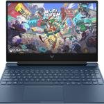 HP 15-fb3024ne Victus Gaming Laptop, 15.6" FHD IPS 144Hz Display, AMD Ryzen 7 7445H, 16GB RAM, 512GB SSD, GeForce RTX 3050 6GB GPU, English Keyboard, No OS, Blue | D13QTEA#ABV