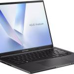 ASUS Vivobook 14 M1405 Laptop, 14" WUXGA IPS Display, AMD Ryzen 5 150, 16GB RAM, 512GB SSD, AMD Radeon Graphics, English-Arabic K/B, Windows 11 Home, Indie Black | 90NB1851-M00370