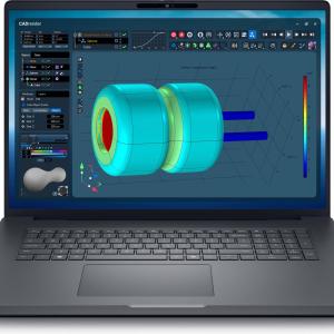 Dell Pro Max 18 Plus Laptop, 18" QHD+ Display, Intel Core Ultra 7 265HX, 64GB RAM, 1TB SSD, NVIDIA RTX PRO 3000 Blackwell 12GB Graphics, Backlit English Keyboard, Win11Pro | MB18250