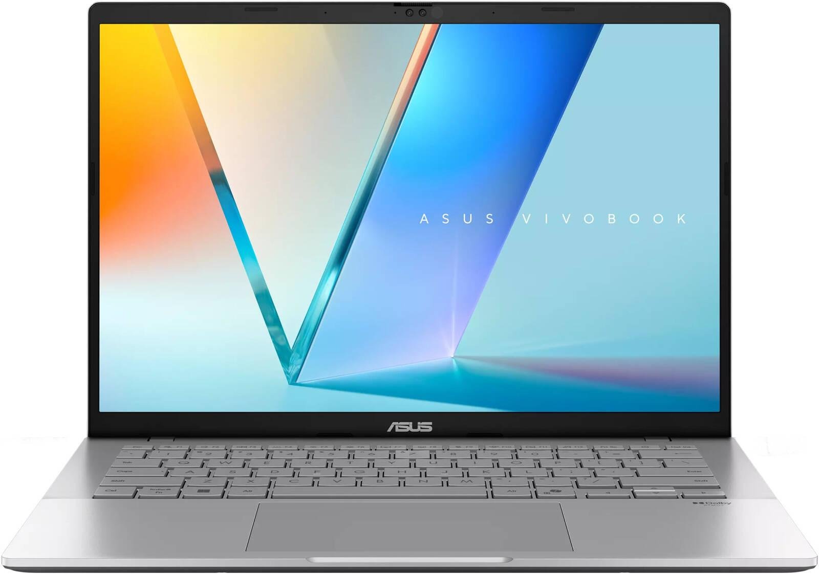 ASUS Vivobook S14 M3407 Laptop, 14" WUXGA OLED Display, AMD Ryzen AI 5 330, 16GB RAM, 512GB SSD, AMD Radeon Graphics, English-Arabic K/B, Windows 11 Home, Cool Silver | 90NB16P2-M007X0