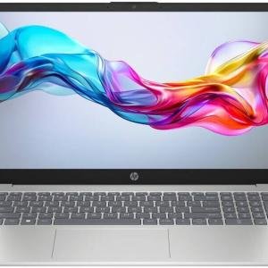 HP 15-fd0498nia Laptop, 15.6" FHD Display, Intel Core i5-1334U Processor, 16GB RAM, 512GB SSD, Intel Iris Xe Graphics, English Backlit Keyboard, NO OS, Natural Silver | B6RR4EA