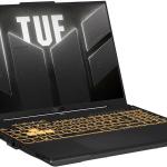 ASUS FX607VU TUF Gaming F16 Laptop, 16" WUXGA Display, Intel Core 5 210H, 16GB RAM, 512GB SSD, GeForce RTX 4050 6GB GPU, ENG-ARB Keyboard, Windows 11, Mecha Gray | 90NR0N06-M006X0