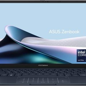 ASUS Zenbook 14 OLED UX3405CA Laptop, 14" 3K OLED 120Hz Display, Intel Core Ultra 7 255H, 16GB RAM, 1TB SSD, Intel Arc Graphics, English-Arabic K/B, Windows 11 Home, Ponder Blue | 90NB14W3-M019R0