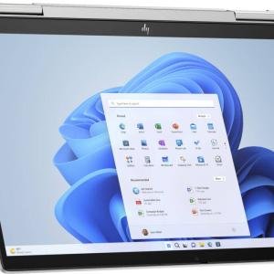 HP 14-es1013dx Envy X360 2-in-1 Laptop, 14" FHD IPS Touch Display, Intel Core 5 120U, 8GB RAM, 512GB SSD, Intel Graphics, English Keyboard, Windows 11 Home, Silver | 9R8R2UA#ABA