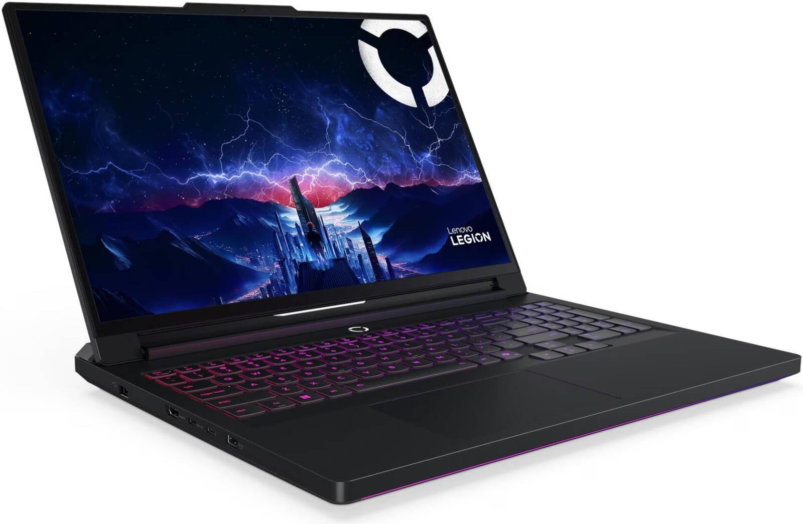 Lenovo Legion Pro 7 16IAX10H Gaming Laptop, 16" WQXGA OLED 240Hz Display, Intel Core Ultra 9 275HX, 32GB RAM, 2TB SSD, GeForce RTX 5070 Ti 12GB GPU, English-Arabic KB, Win11, Black | 83F5008PAX