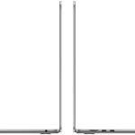 Apple MacBook Air 15-inch (2023) Notebook, Liquid Retina Display, Apple M2 Chip, 8GB RAM, 512GB SSD, 8-core CPU, 10-core GPU, 16-core Neural Engine, MacOS Ventura, English Keyboard, Space Grey | MQKQ3