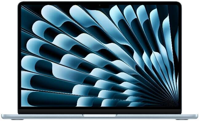 Apple MacBook Air Laptop, 13.6" Liquid Retina Display, M5 Chip, 10-Core CPU, 10-Core GPU, 16 Core Neural Engine, 16GB RAM, 1TB SSD, MacOS, English Keyboard, Sky Blue | MDHJ4