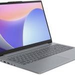 Lenovo IdeaPad Slim 3 15IRH8 Laptop, 15.6" FHD IPS Display, Intel Core i5-13420H, 8GB RAM, 512GB SSD, Intel UHD Graphics, English (UK) Keyboard, No OS, Arctic Grey | 83EM003RPS