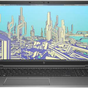 HP ZBook Firefly 15 G8 Workstation Laptop, 15.6" FHD IPS Display, Intel Core i7-1165G7, 16GB DDR4 RAM, 512GB SSD, 4GB NVIDIA Quadro T500, ENG Backlight Keyboard, Windows 10 Pro, Silver | 51T35UT#ABA