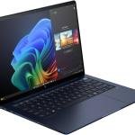 HP EliteBook Ultra G1i Next Gen AI Laptop, 14" 2.8K OLED Touch Display, Intel Core Ultra 7 258V, 32GB RAM, 1TB SSD, Intel Arc Graphics, English-Arabic K/B, Windows 11 Pro, Atmospheric Blue | B9ZY8ET